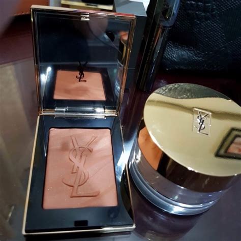 creme de blush ysl|YSL bronzing powder.